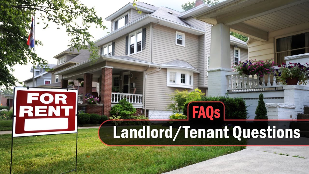 Frequently Asked Landlord/Tenant Questions
