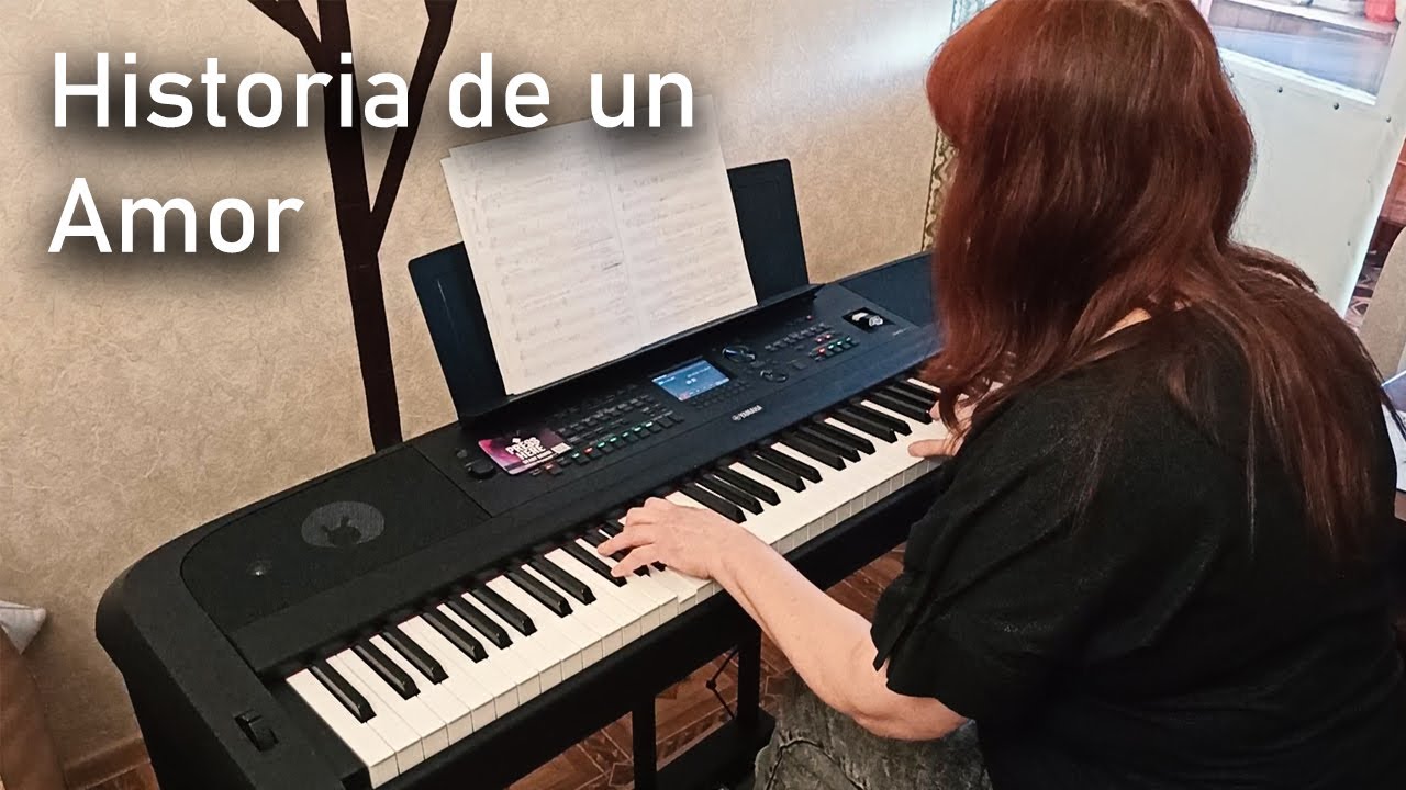 Historia de Un Amor on YAMAHA DGX-670