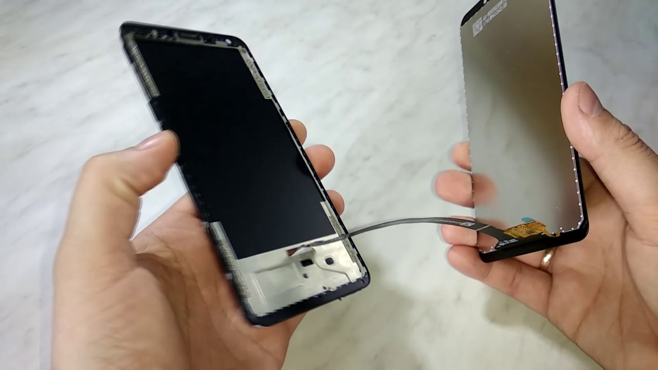 Xiaomi Redmi 5. Замена модуля дисплея в сборе с сенсорным стеклом