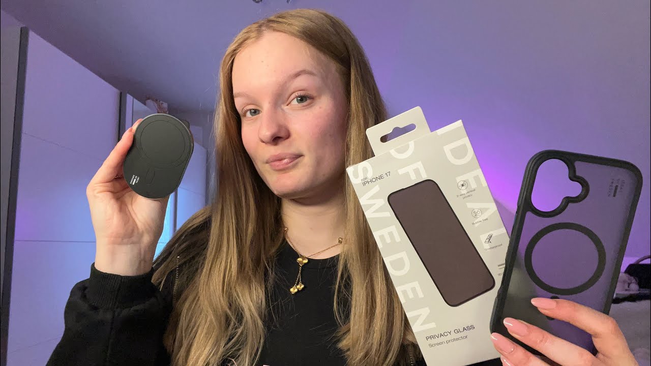 Asmr ideal of Sweden haul 🌚🖤 Neues Handy ?