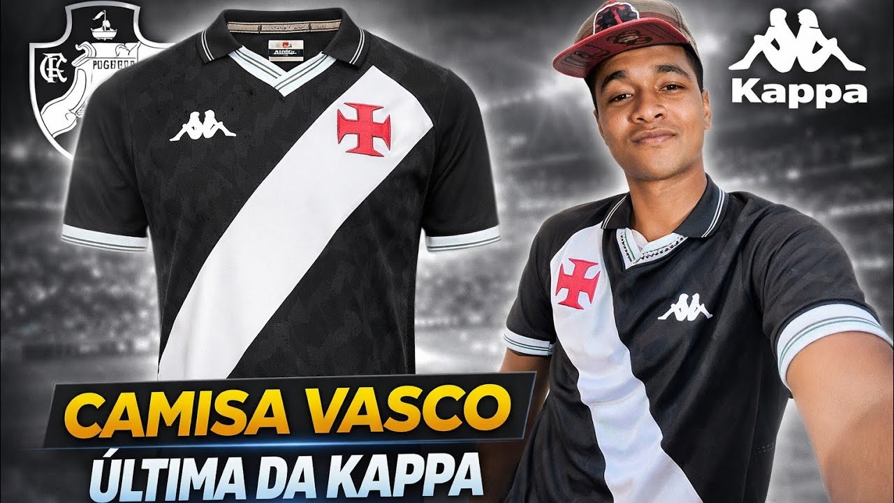 Camisa Vasco da Gama Kappa 2025 Direto da CSSBUY. Essa dá até Gosto de Usar