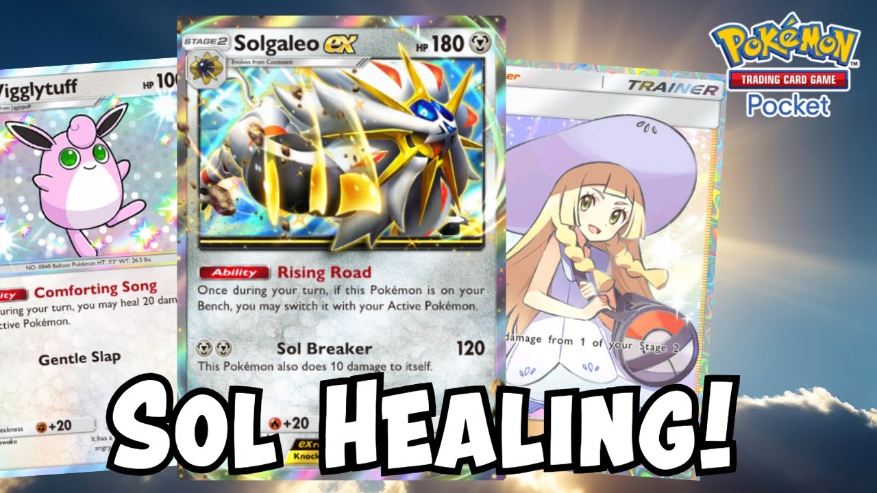 Solgaleo’s Power & Wigglytuff’s Healing – Unstoppable Combo! [Pokemon TCG Pocket]