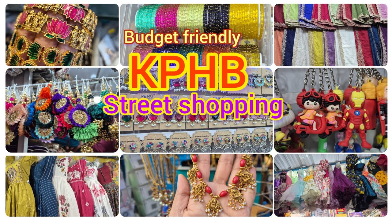 Budgetfriendly KPHB Street Shopping|JNTU streetshopping|kphb streetshopping@ManaVantaluManaMuchatlu 