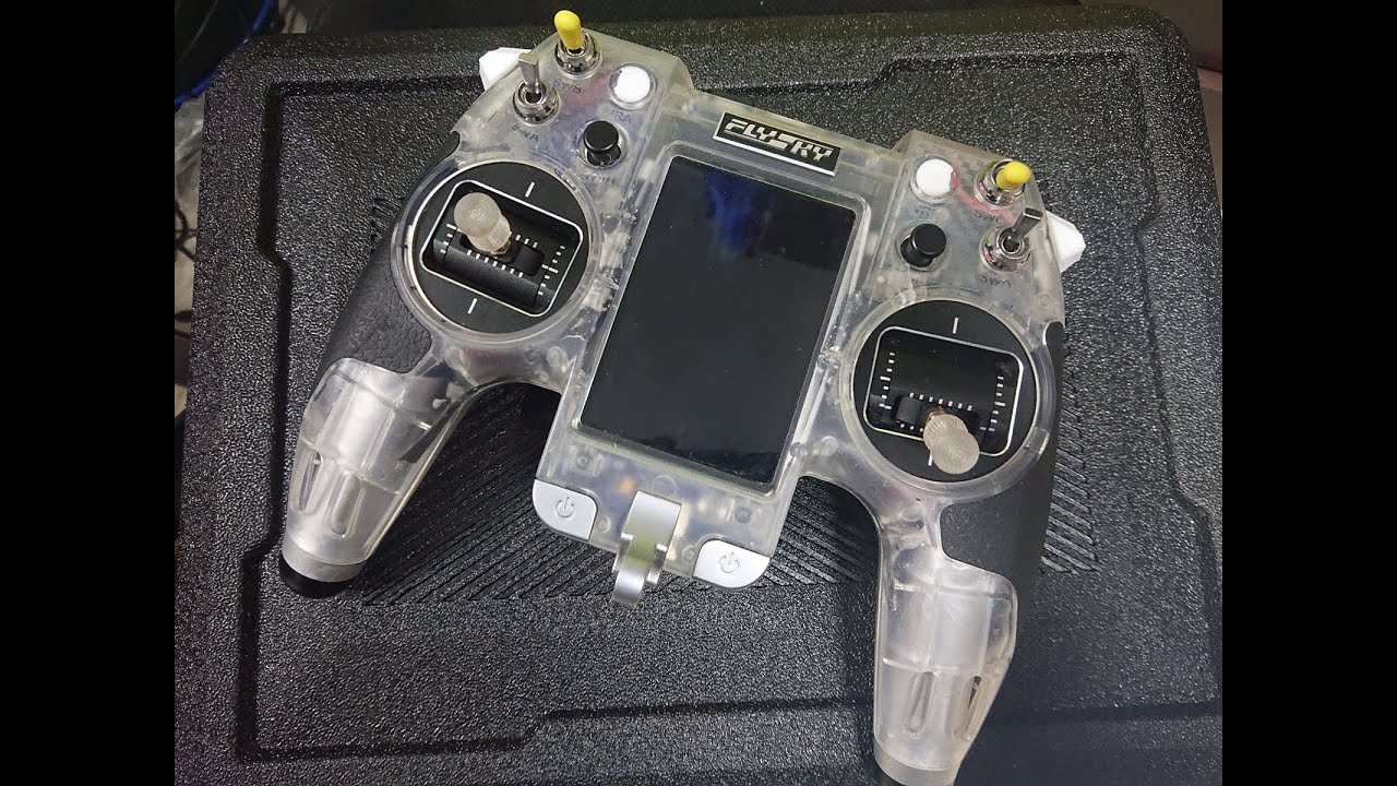 Flysky EL18 Modification - Sliders and Tilted Multiplex style gimbals