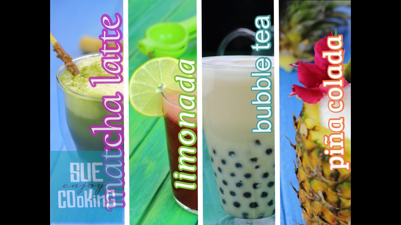 4 bebidas saludables y refrescantes
