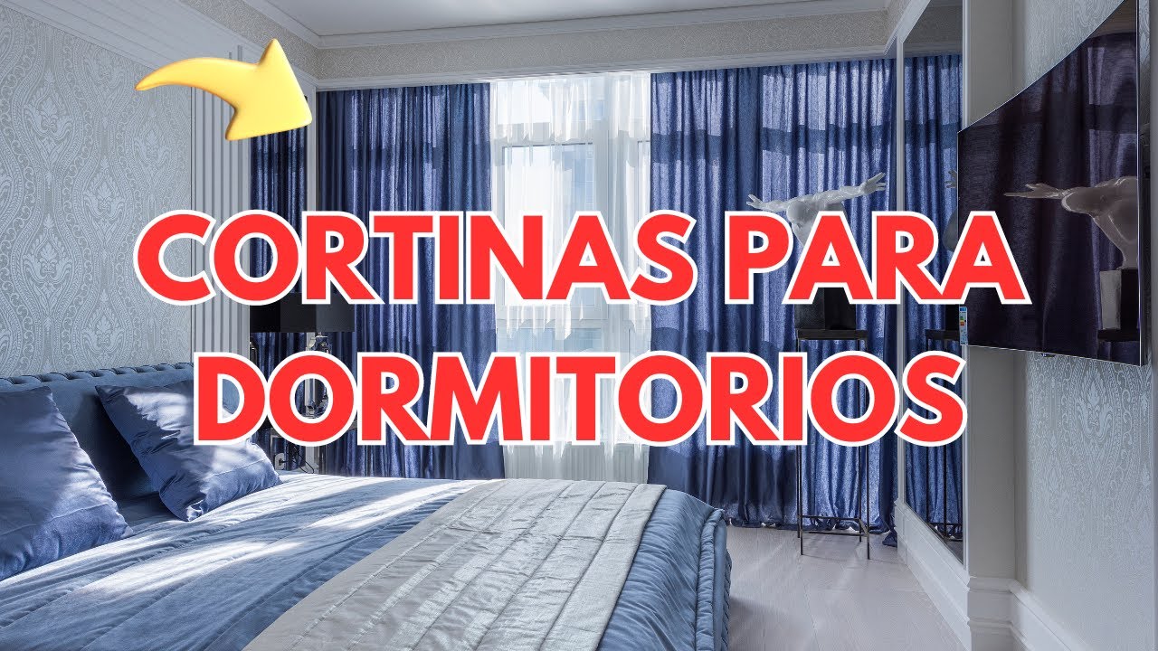 ✨Ideas de CORTINAS para DORMITORIOS DE MATRIMONIO MODERNOS/2023-2024👈