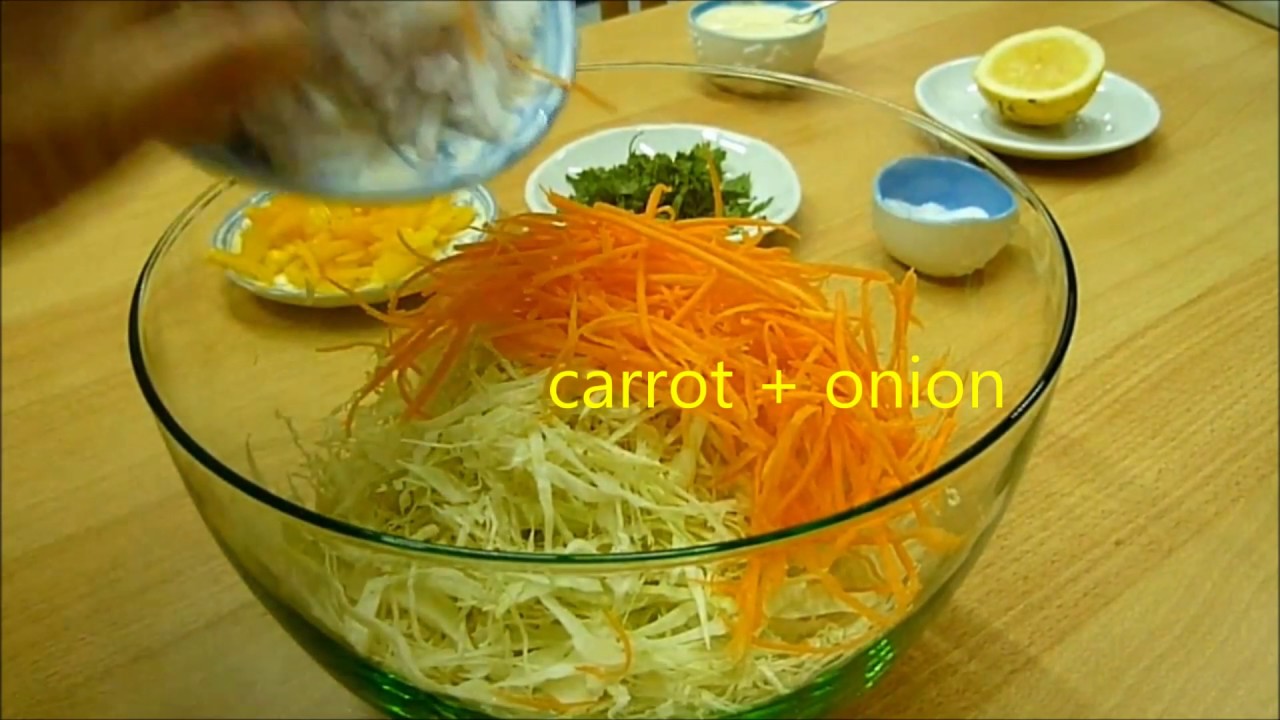 CABBAGE SALAD RECIPE  CABBAGE WITH BELL PEPPER #salad #cabbage