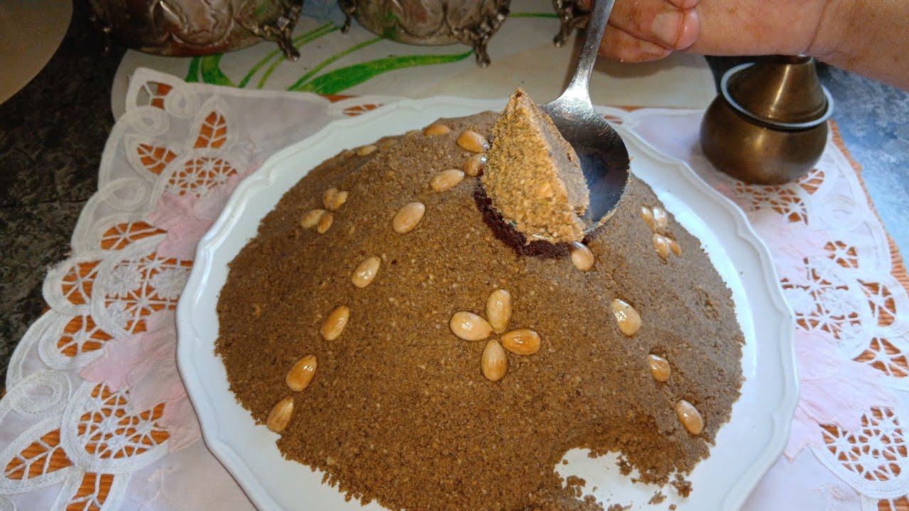 سلو أو السفوف على حقو وطريقو👌🏻 بدقيق القمح الكامل💯 مااشبعوش منو😋