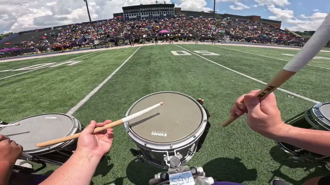 JMU SBC 2025 Drumline Camp Snare POV