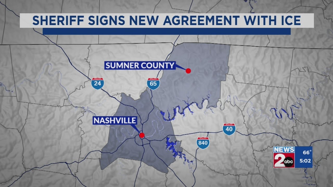 Some Middle Tennessee sheriffs sign agreements with ICE