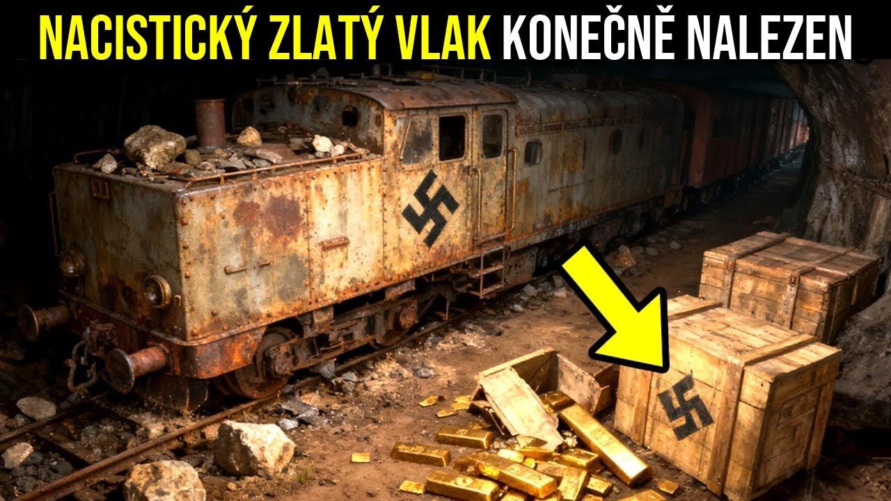 PRÁVĚ TEĎ: Nalezen Ztracený Nacistický Zlatý Vlak Z Druhé Světové Války! Hádejte kde...