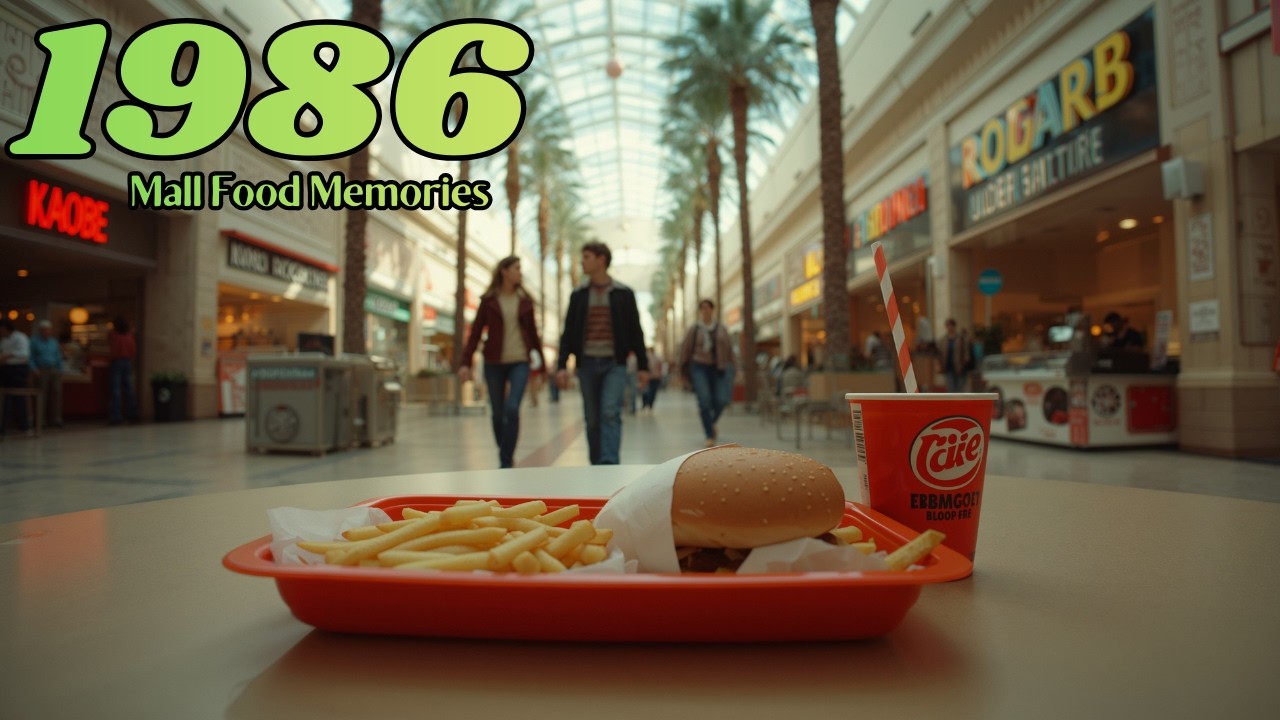 POV: Grabbing a Bite in 1986 – Malls, Diners & Arcades // 80s Nostalgia Mix