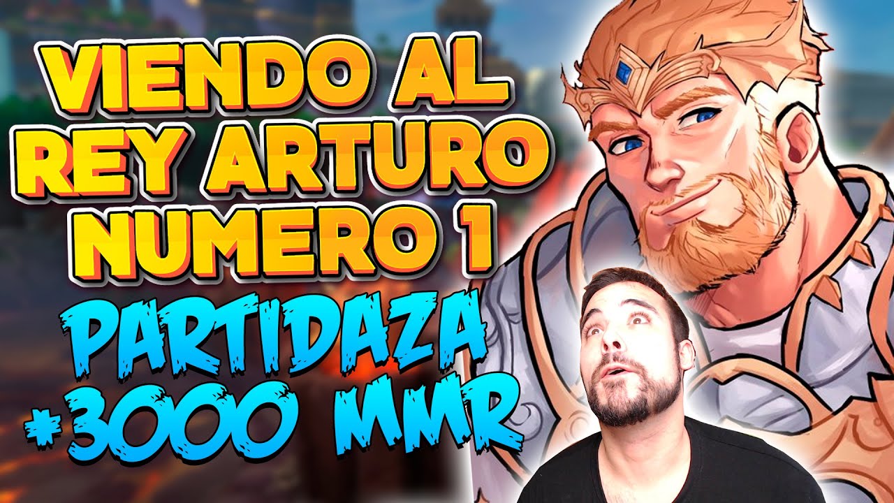 REACCIONANDO AL MEJOR ARTURO DE SMITE / PARTIDAZA de 3000 MMR