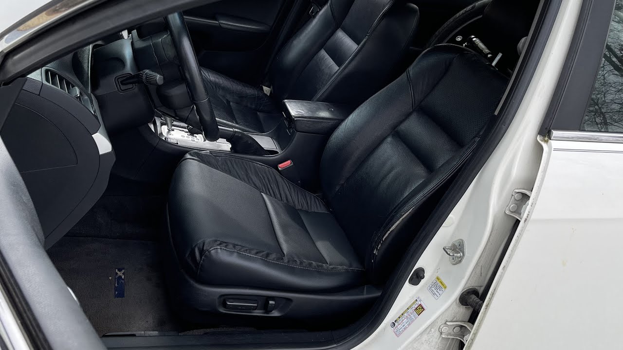 Замена чехла сиденья Acura TSX/TL!