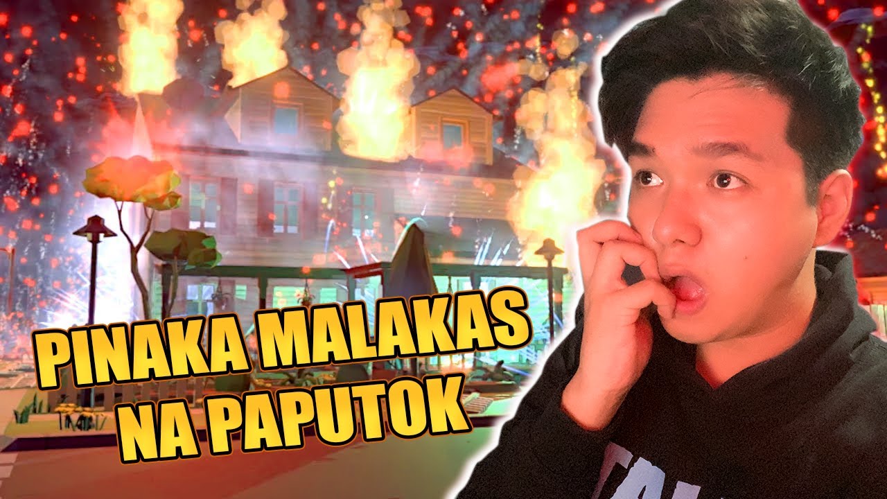 Nag Paputok Ako Sa Loob Ng Bahay Kaya Sumabog