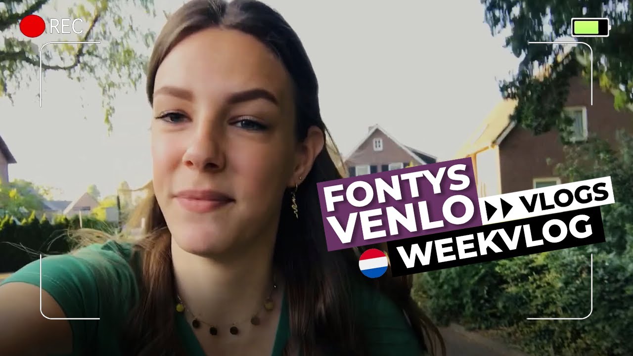 Fontys Venlo Vlogs #16: Aniek's weekvlog