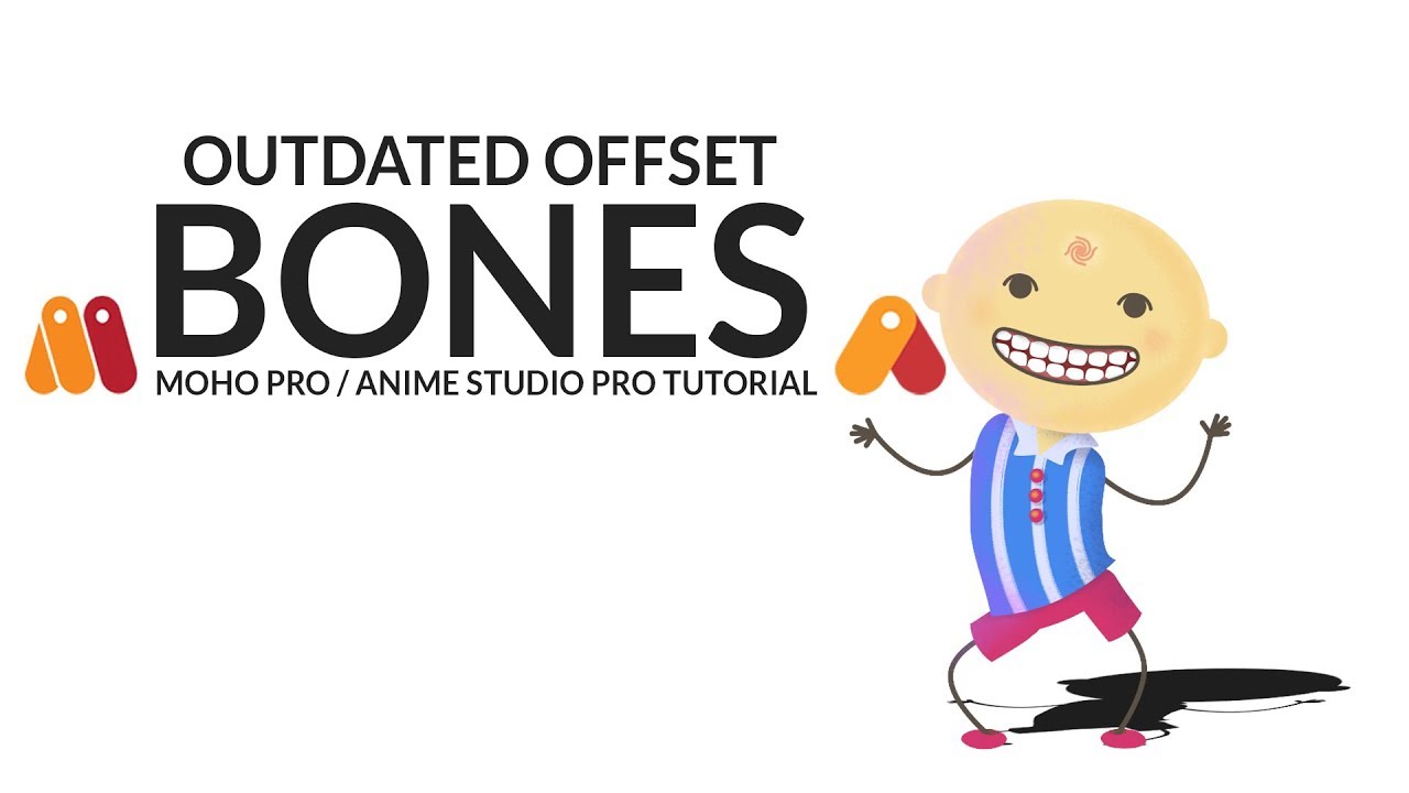 Учебник по риггингу персонажа | Moho Pro | Anime Studio Pro | Offset Bones