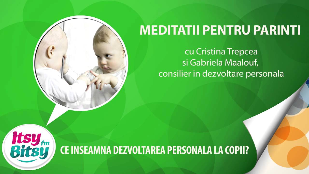 Ce inseamna dezvoltarea personala la copii? - Gabriela Maalouf