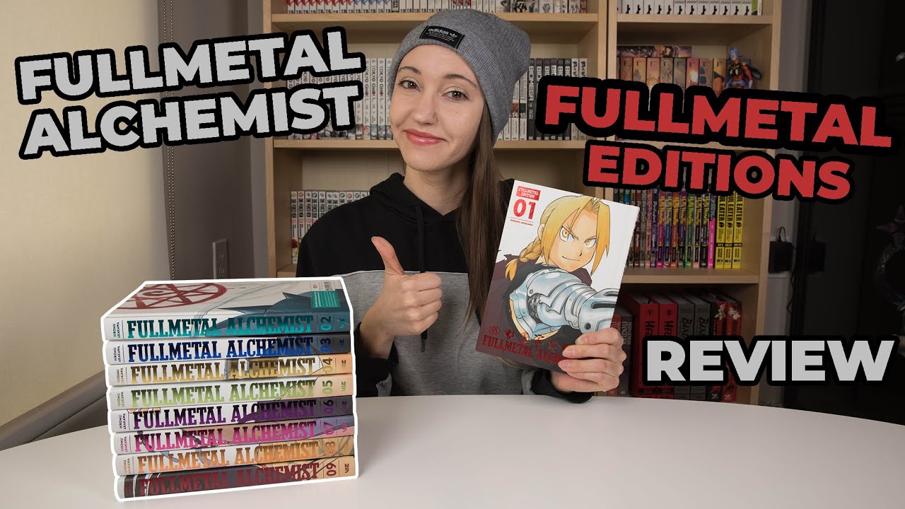 Обзор Fullmetal Alchemist Fullmetal Editions с обзором первого тома