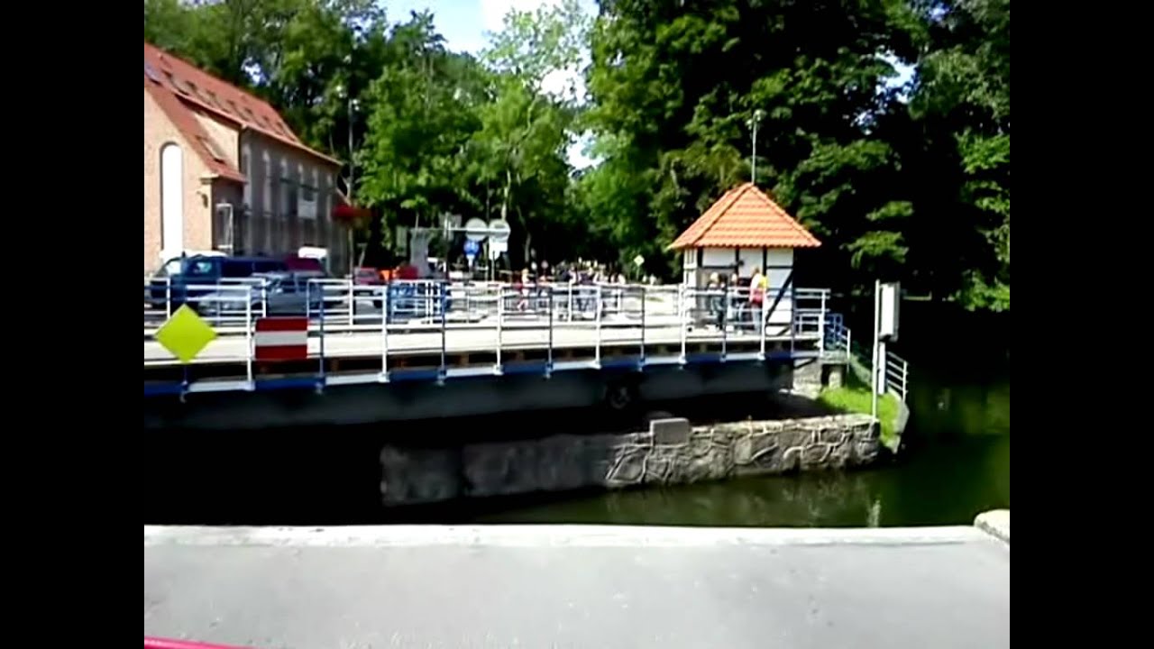Most obrotowy w Giżycku.