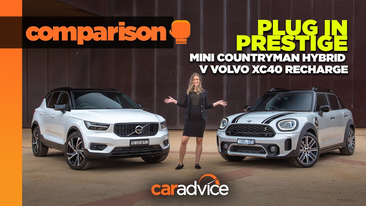 2021 Mini Countryman Hybrid v Volvo XC40 Recharge | Plug-in Hybrid Comparison | CarAdvice
