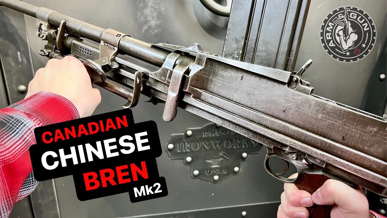The Canadian &ldquo;Chinese&rdquo; 8mm BREN Mk2 🇬🇧 🇨🇿 🇨🇦 🇨🇳 🇩🇪 in 1 Minute #Shorts