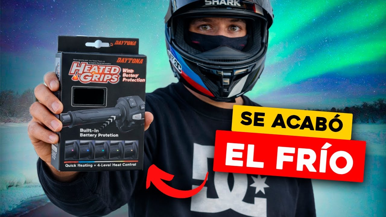 Como Instalar PUÑOS CALEFACTABLES a Cualquier MOTO Fácil y Rápido