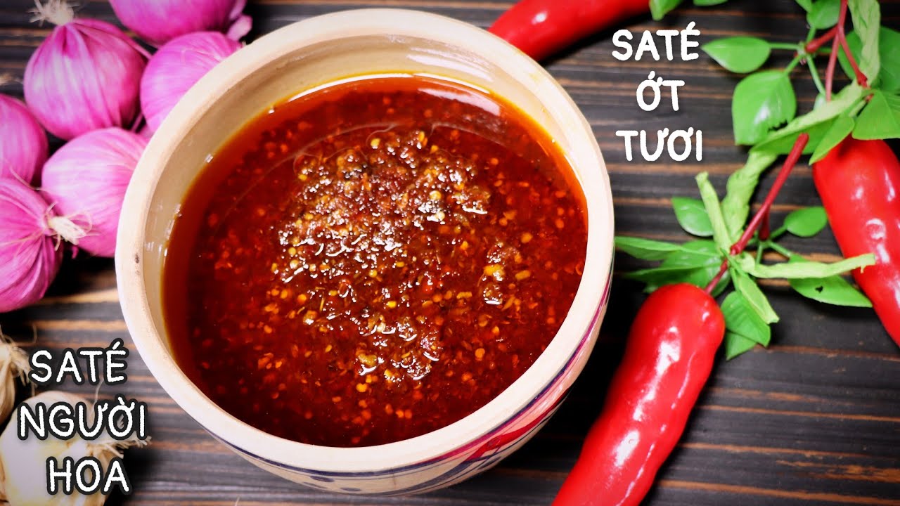 Bí Quyết  Làm Saté Của Người Hoa Để Bán Quán Ăn -  Saté Tiều Châu - 潮州沙嗲。