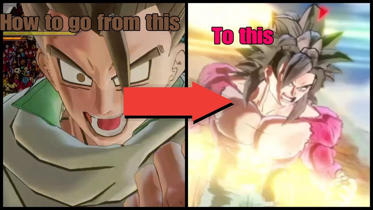 How to go Super Saiyan 4 in Xenoverse2 Glitch (patched)