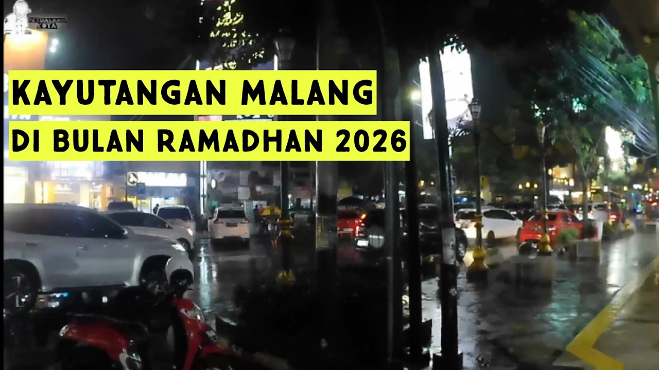 Kayutangan Malang Saat Ramadhan 🔥 Rame Poll Setelah Tarawih!
