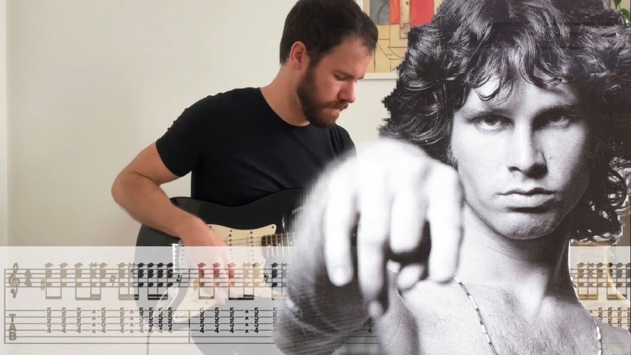 The Doors - TOUCH ME- only voice and guitar (with score and TAB)