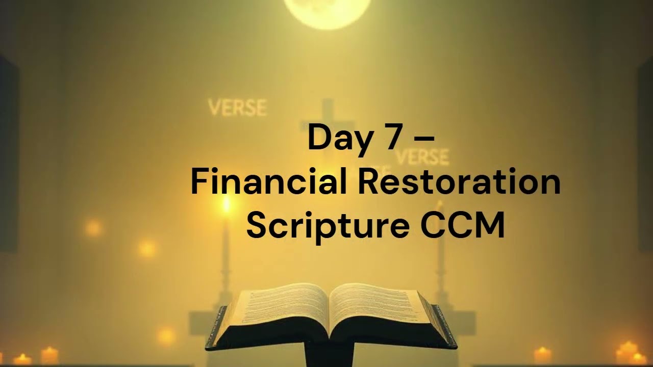 Day 7 Financial Restoration scripture