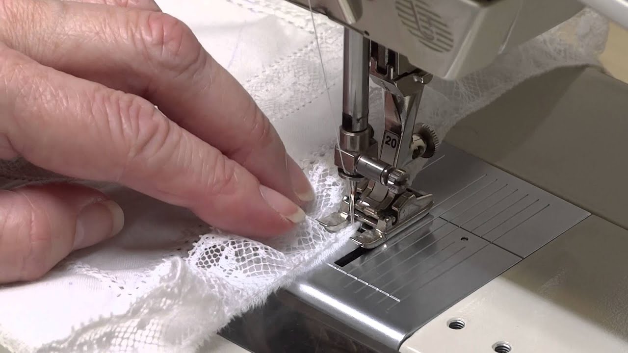 How to Roll and Whip a Beautiful Hem (Adding Lace)