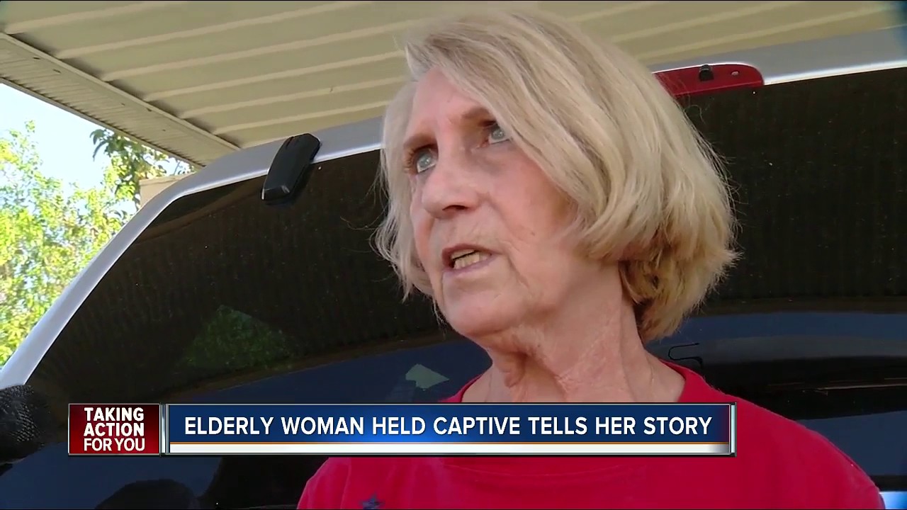 Police: 70-year-old woman tied up, held hostage for 8 hours