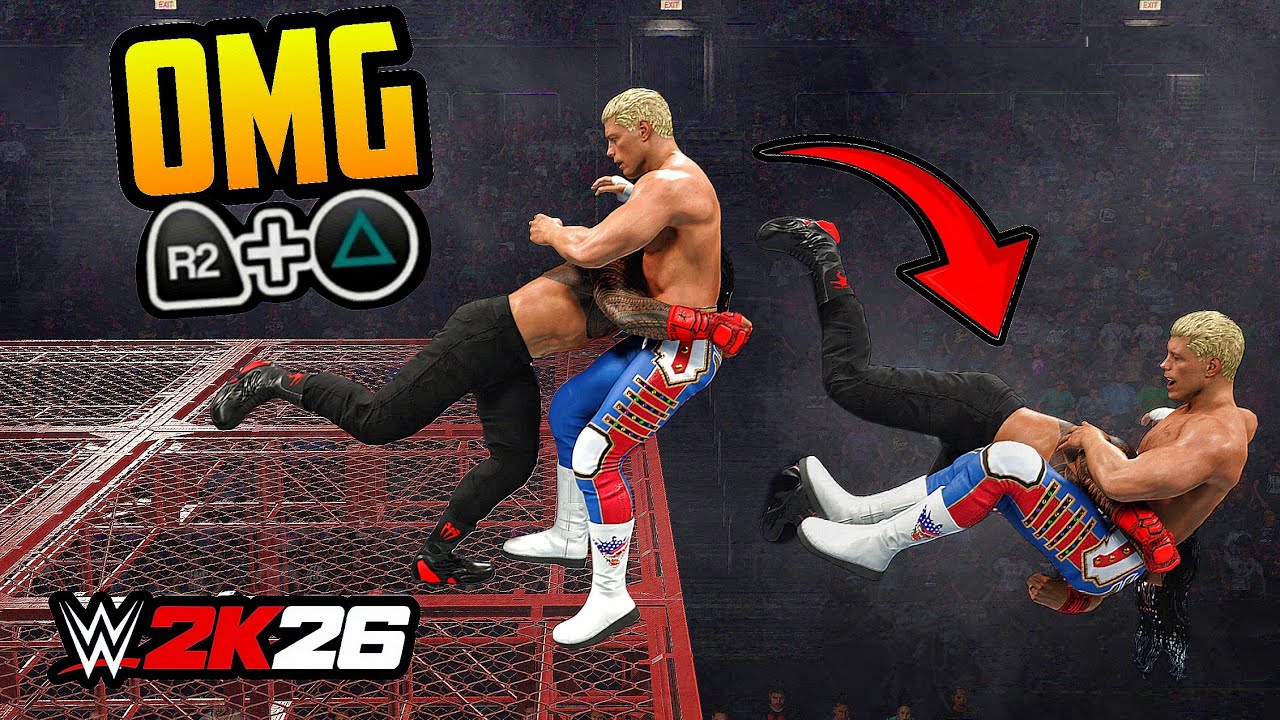30 способов провести «Гарпун» в WWE 2K26 !!!