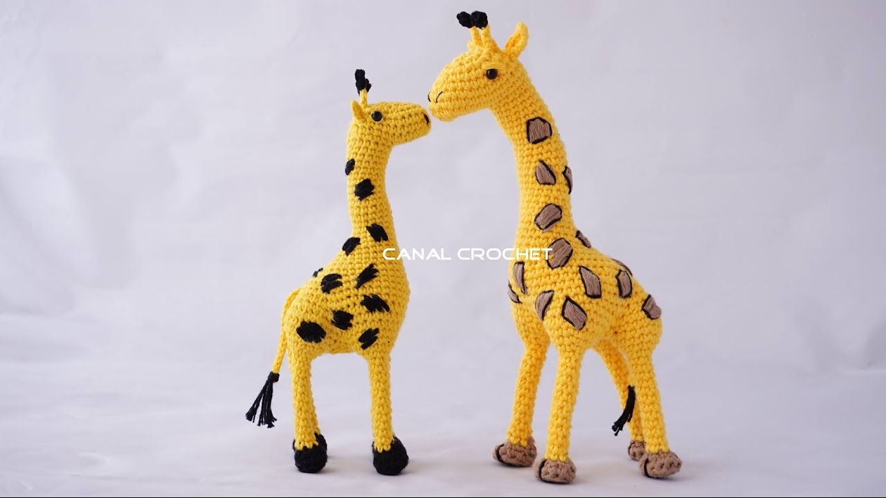 Jirafa amigurumi tutorial