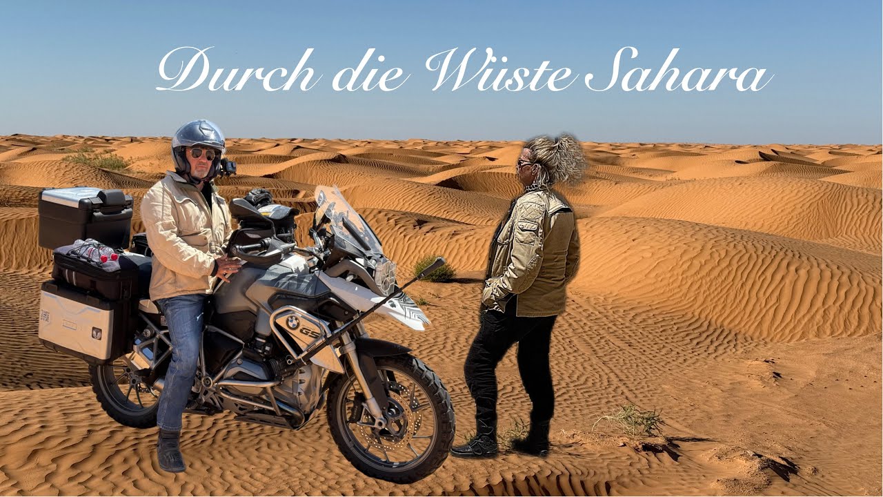 Motorradtour Tunesien #6 Durch die Wüste Sahara