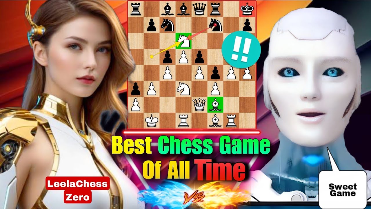 Stockfish 16.1 Played A SWEET & BEST Game With Lc0 By Sacrificing His Knight | Chess Strategy | AI