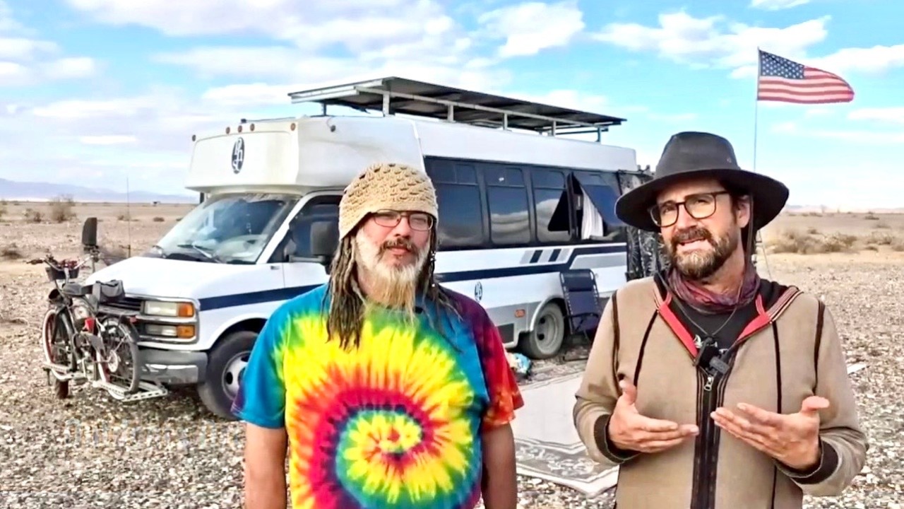 No Mortgage. No RV Gear. No Problem. He Lives in a Shuttle Bus Full of Family Heirlooms.