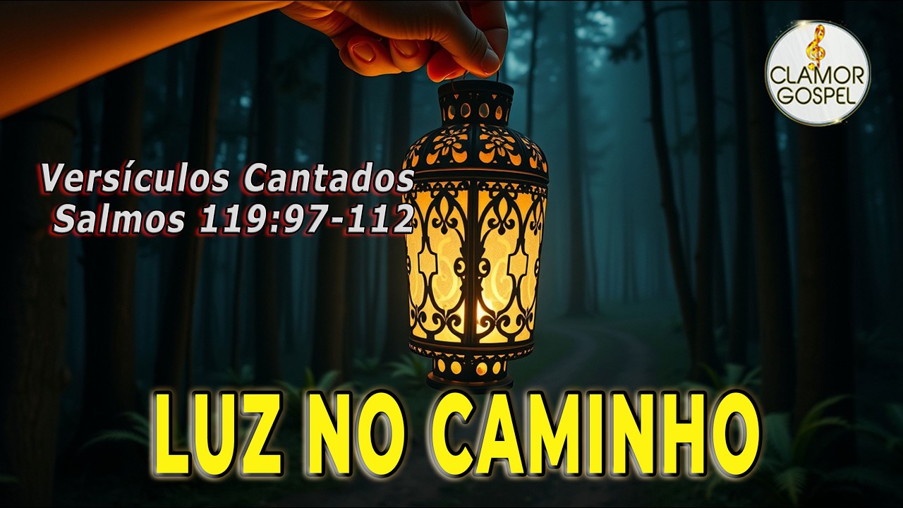 🔥 Versículos Cantados | Salmos 119:97-112 | Tua palavra é luz 🙏