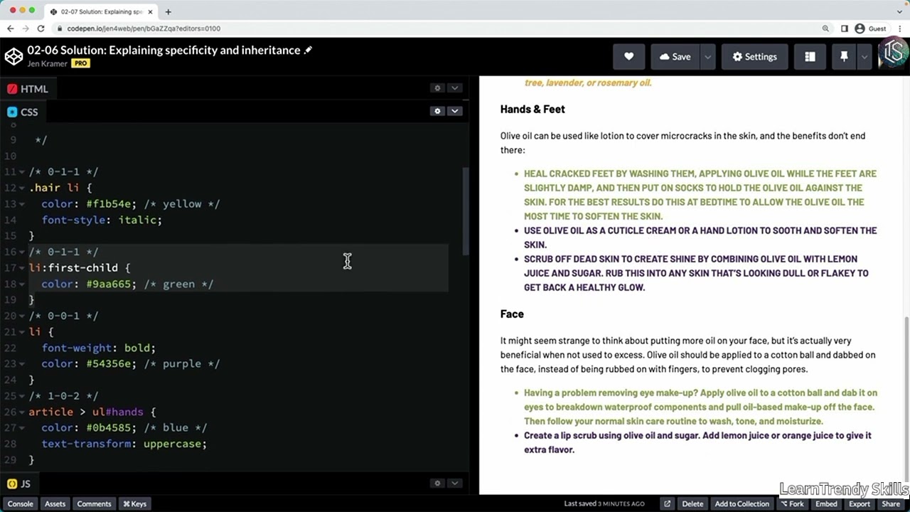 Solution: Explaining CSS Specificity | CSS Cascade & Selector Priority Explained
