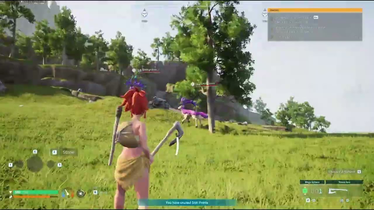 Killing Mammorest at Level 1 in Palworld