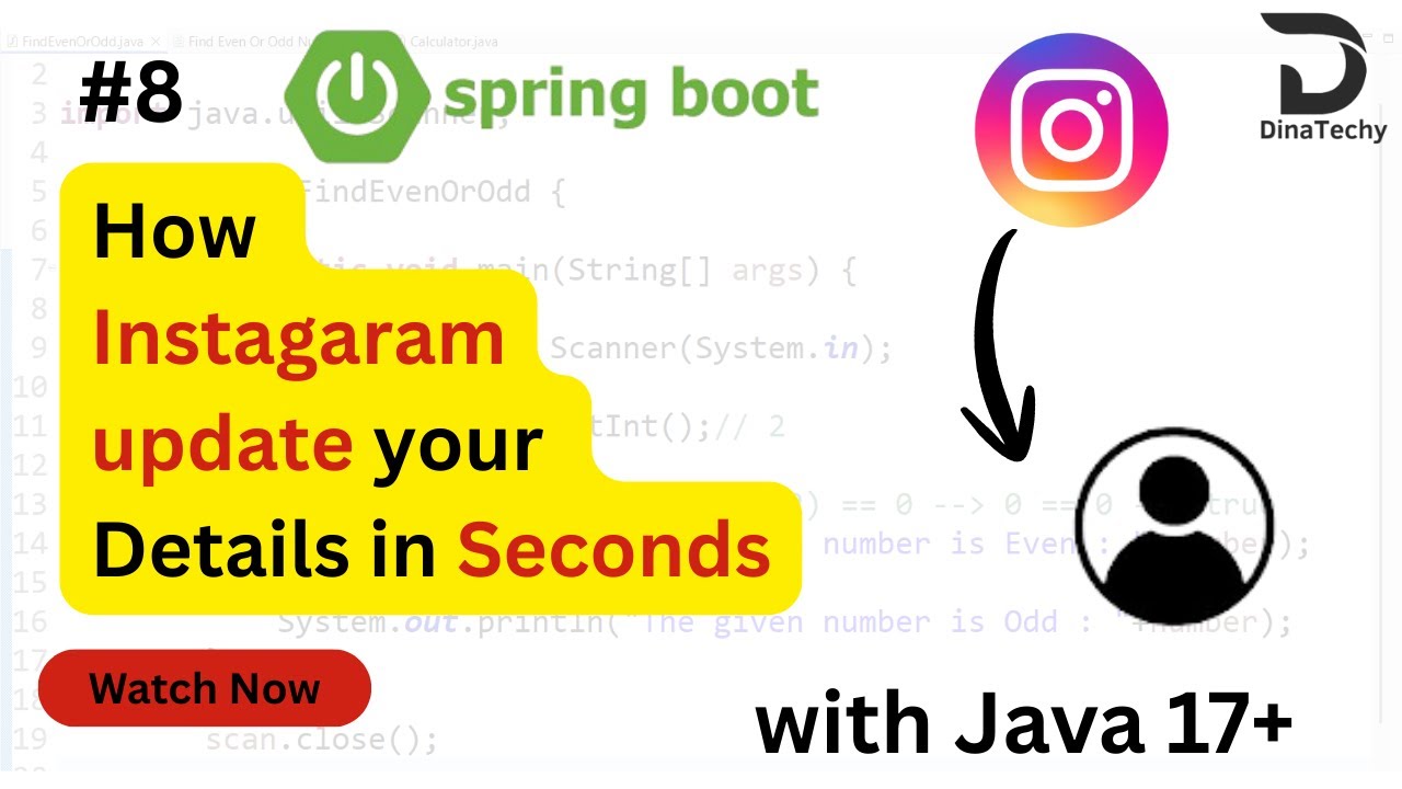 Update User By ID in Spring Boot 4 🚀 | PUT API Explained | Tamil | DinaTechy #coding