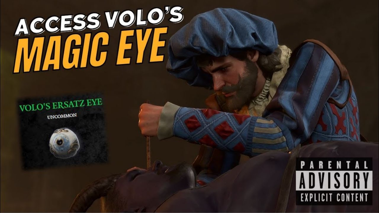 What Happens When Volo Attempts To Remove The Tadpole in Baldur's Gate 3 #gaming #wtf #baldursgate3