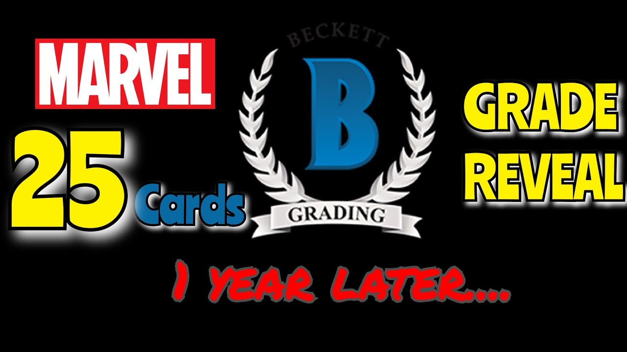 BGS Reveal - 25 Marvel Cards #beckett #bgs #marvelcards