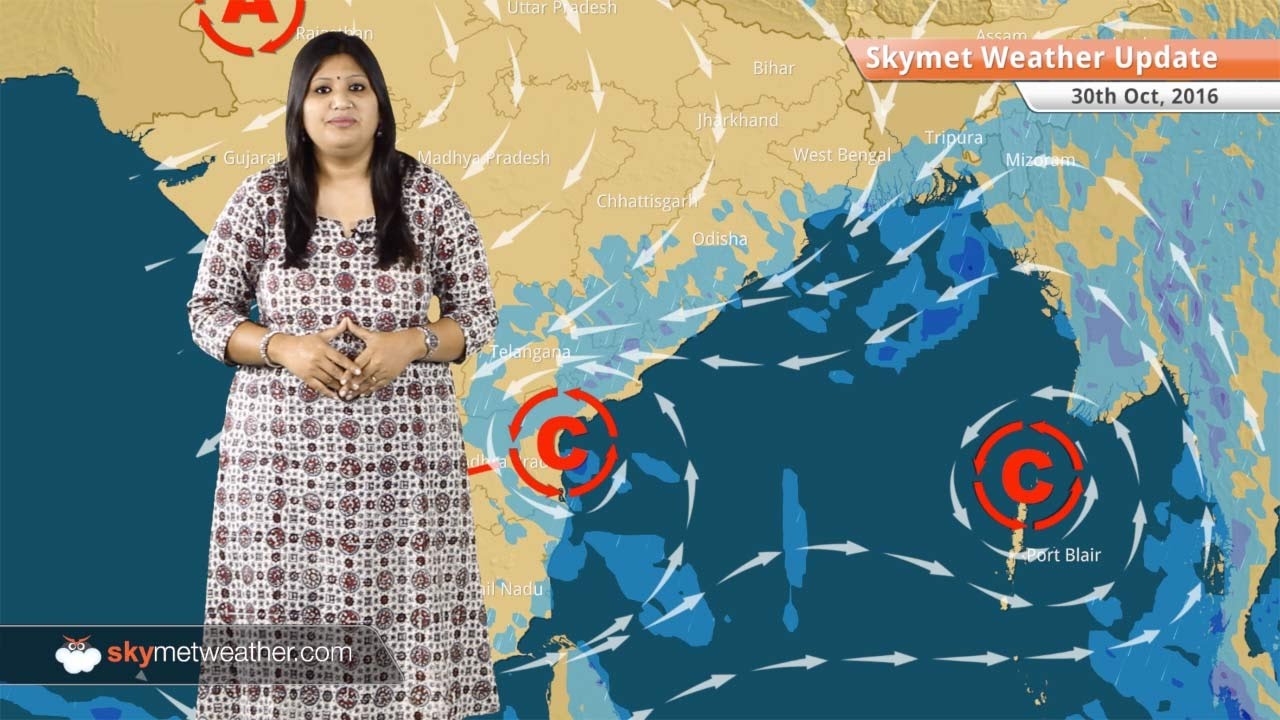 Weather Forecast for Oct 30: Rain in Andhra, Kolkata, Chennai, mercury drop in Northwest India