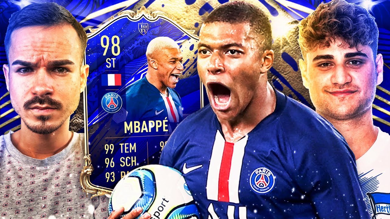 RIP! ELIASN97 vs FeelFIFA 😱🔥 MBAPPE 98 TOTY SQUAD BUILDER BATTLE !!