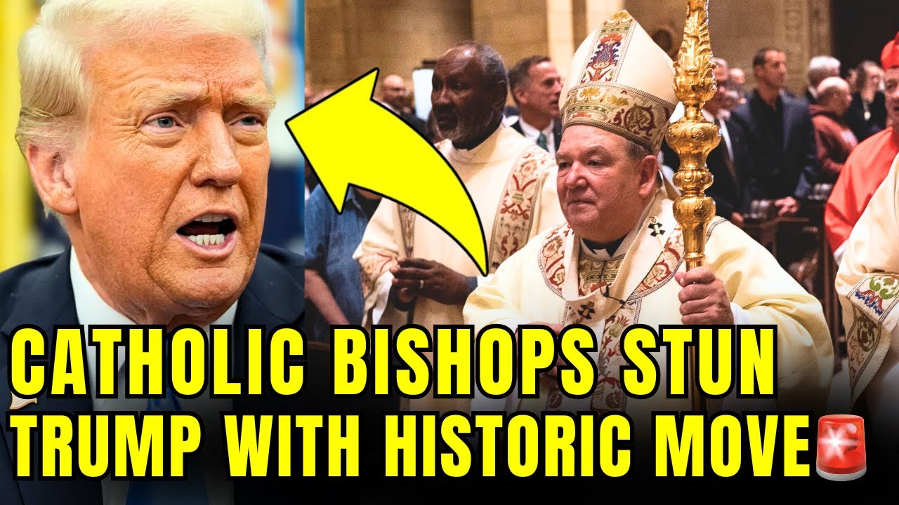 Catholic Bishops Just STUNNED Trump With HISTORIC Smack Down🚨