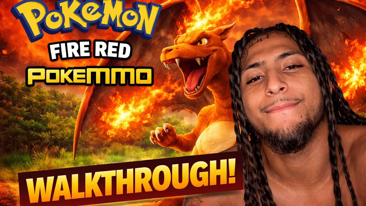 POKEMON FIRERED AND LEAFGREEN WALKTHROUGH PART 2 - VIRIDIAN FOREST! OUR RIVAL GOT HANDS!
