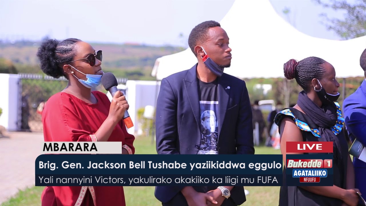 Agataliikonfuufu:   Brig. Gen. Jackson Bell Tusahbe yaziikiiddwa eggulo.
